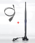 TELUS HUAWEI E3276 4G LTE MOBILE INTERNET KEY EXTERNAL MAGNETIC ANTENNA & ANTENNA ADAPTER CABLE 5DB